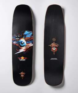 Rick Griffin Flying Eyeball Skateboard