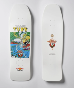 Rick Griffin Tales From The Tube Skateboard