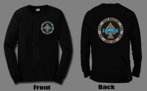 Juice 30 Year Ice Blue Aces Seal Black Long Sleeve