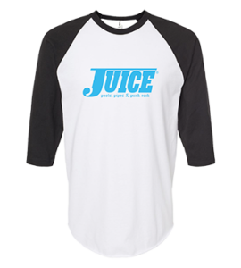 Juice Big Blue Pools Pipes Punk Rock Logo Jersey