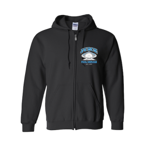 Juice Blue Pool Service Zip Up Hoodie