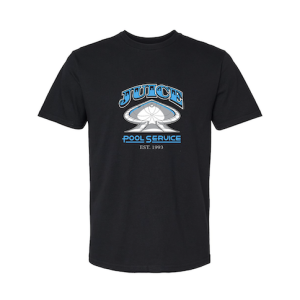 Juice Blue Pool Service Black Short Sleeve