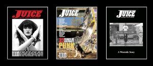 JUICE SINGLE COPY #80 EXENE & JUICE SINGLE COPY #80 FDR & JUICE WESTSIDE ZINE