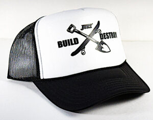 Juice Build X Destroy White Trucker