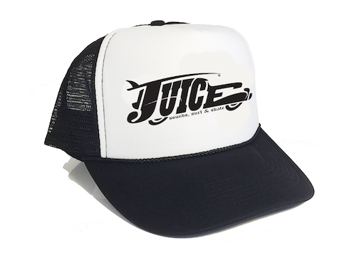Juice Black Wagon White Trucker