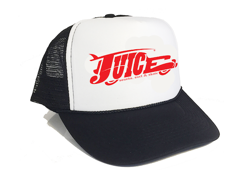 Juice Red Wagon White Trucker