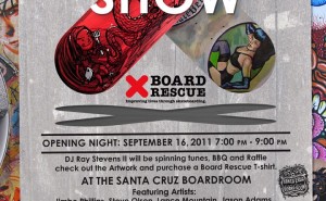 Board Rescue Skate Art Show