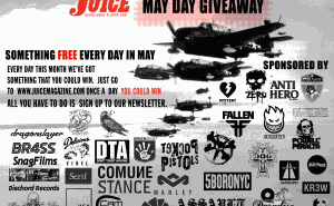Juice Magazine May Day Giveaway