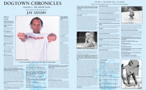 DOGTOWN CHRONICLES: JAY ADAMS