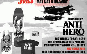 Anti Hero Skateboards May Day Giveaway