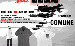 Comune May Day Giveaway